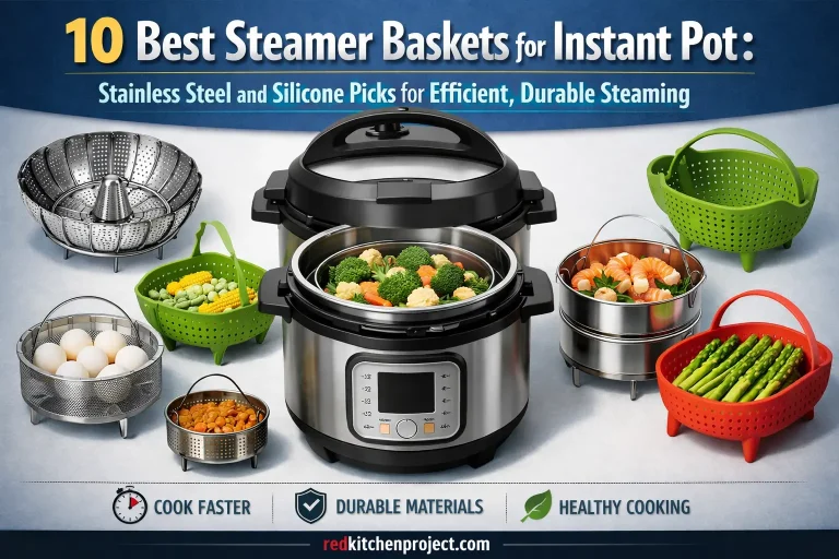 10 Best Steamer Baskets for Instant Pot Stainless Steel and Silicone Picks for Efficient, Durable Steaming