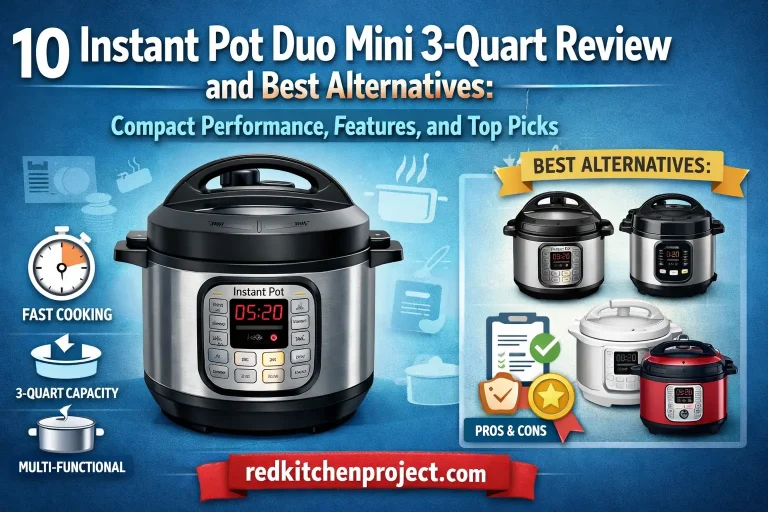 10 Instant Pot Duo Mini 3-Quart Review and Best Alternatives Compact Performance, Features, and Top Picks