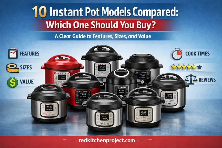 10 Instant Pot Models Compared Which One Should You Buy — A Clear Guide to Features, Sizes, and Value