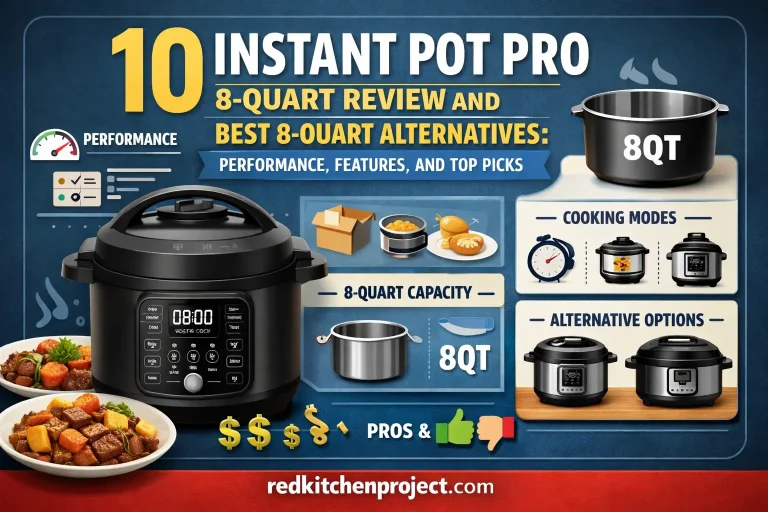 10 Instant Pot Pro 8-Quart Review and Best 8-Quart Alternatives Performance, Features, and Top Picks