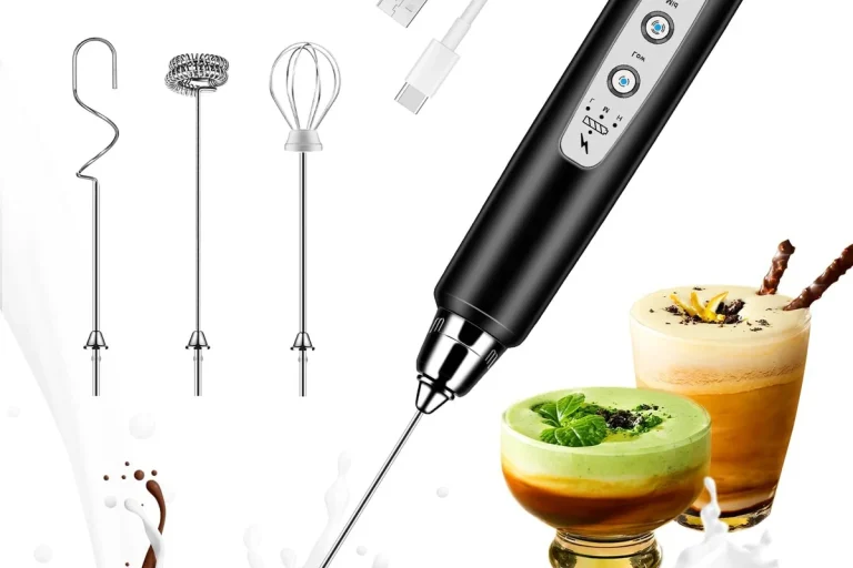 How to Make Coffee Drinks with Electric Milk Frother Tips