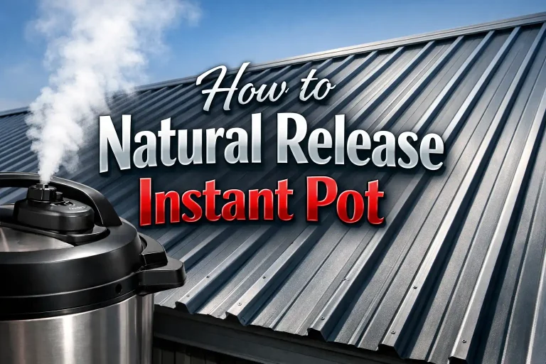 How to Natural Release Instant Pot